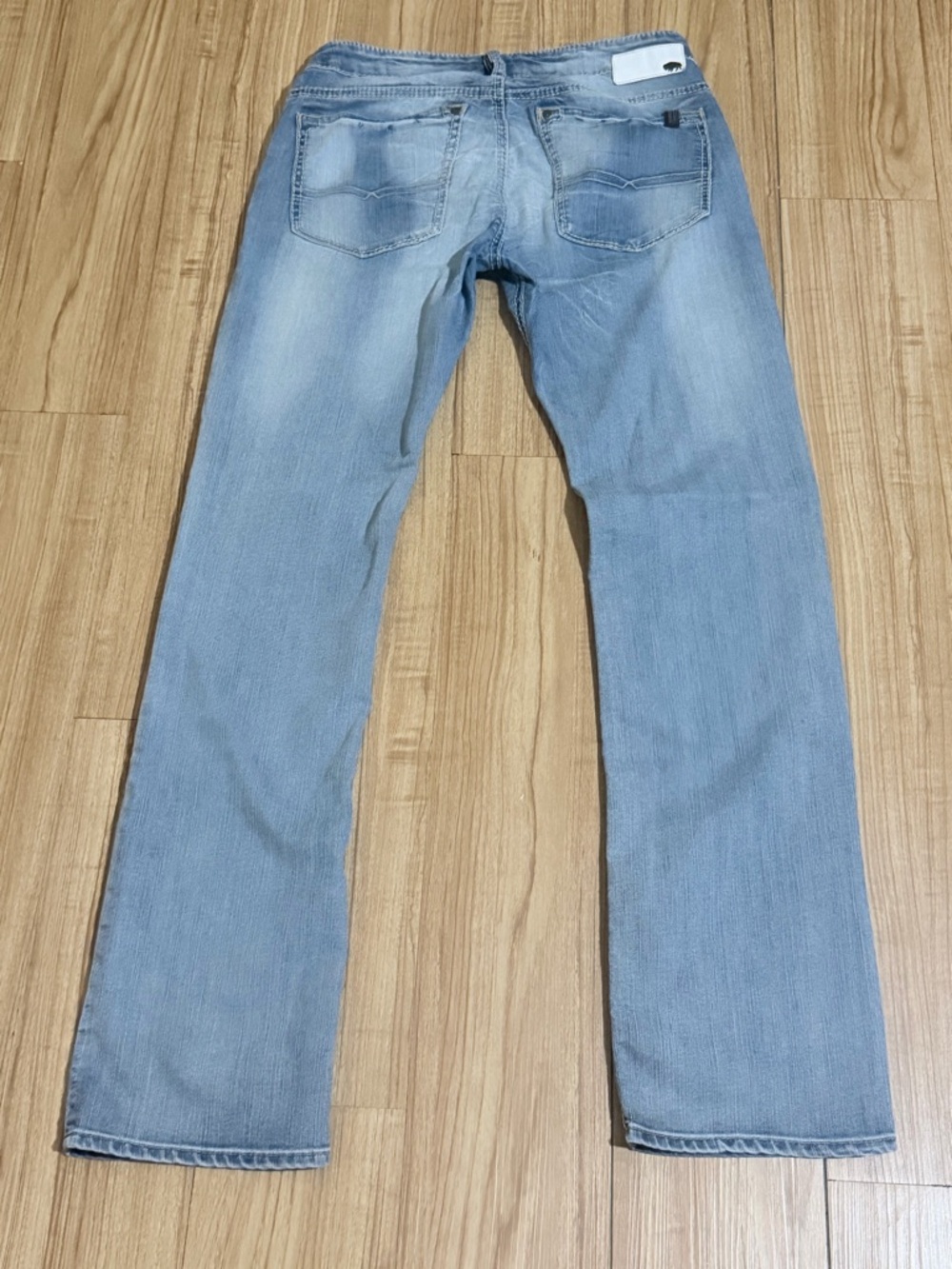 Buffalo David Bitton Light Blue Straight Leg Jeans - Picture 4 of 8